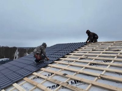 Утепление крыши, монтаж кровли в Мытищах